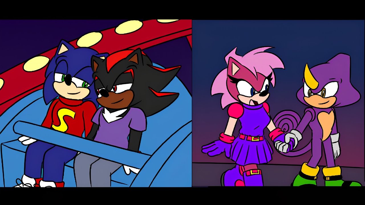 Green Hills Carnival Part 2/2 💙Sonadow❤️ Sonic x Shadow Comic Dub ♡ 𝑺𝒐𝒏𝒂𝒅𝒐𝒘 𝑨𝑼 #12
