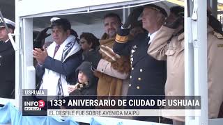 Ushuaia celebró su 133° Aniversario