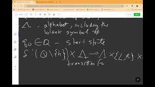 MTH 8 Turing Machines