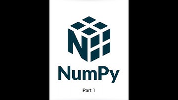 Python NumPy Part 1 #coding #python #numpy #programming