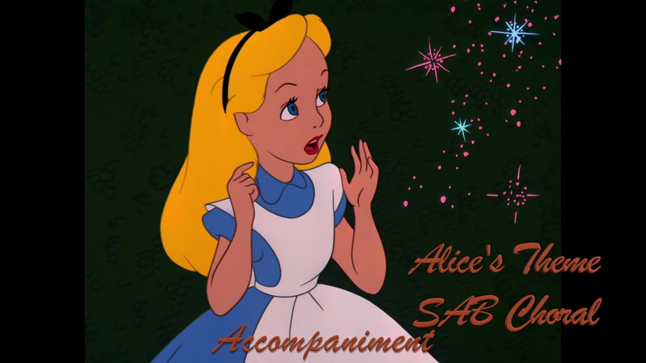 Alice's Theme - Accompaniment, SAB mixed, Rehearsal Track