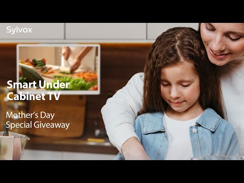 🌸Sylvox Mother's Day Special Giveaway: Win a Sylvox Kitchen TV for your MOM !!