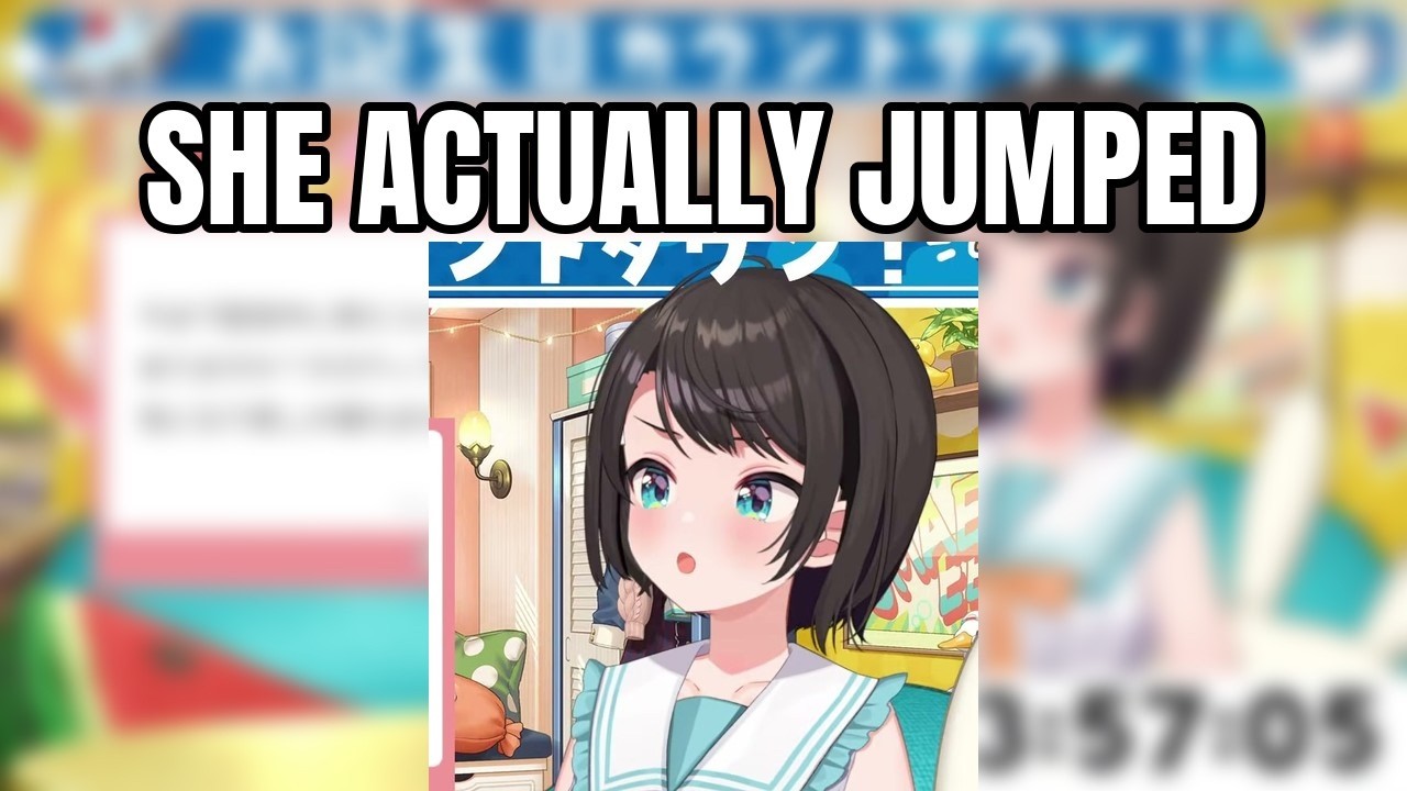 Subaru Counts Down to Her Birthday and Literally Jumps to