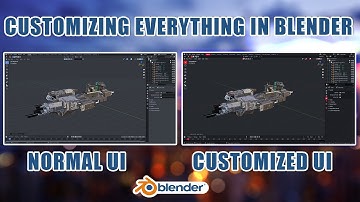 Customizing Theme & Layout Tutorial in Blender
