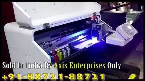 A4 Size Flatbed UV Printer Supplier In India +91-88721-88721