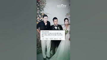 Cặp đôi Thanh Đoàn - Hà Trí Quang bất ngờ khiến netizen chia hai nửa khi diện áo đen đến đám cưới.