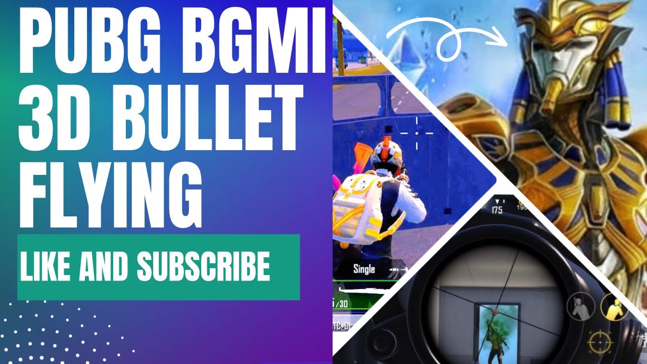 Pubg bgmi 3d bullet best editing montage colour grading green screen flying bullet pubgmobile 😱