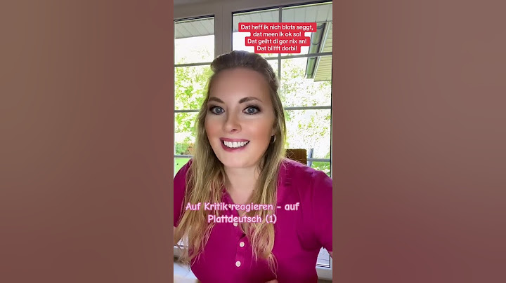 Auf Kritik reagieren auf Plattdeutsch 1 #niederdeutsch #norddeutsch   #plattdeutsch #sprachenlernen