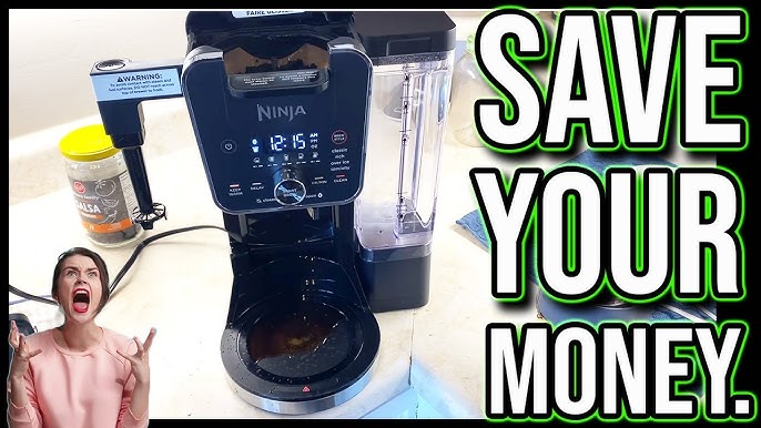 Ninja® CFP300 DualBrew Specialty Coffee System, Single-Serve, K-Cup Pod  Compatible, 12-Cup Drip Coffee Maker, Glass Carafe 