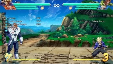 DBFZ - Android 16 5L beats backdash after vanish