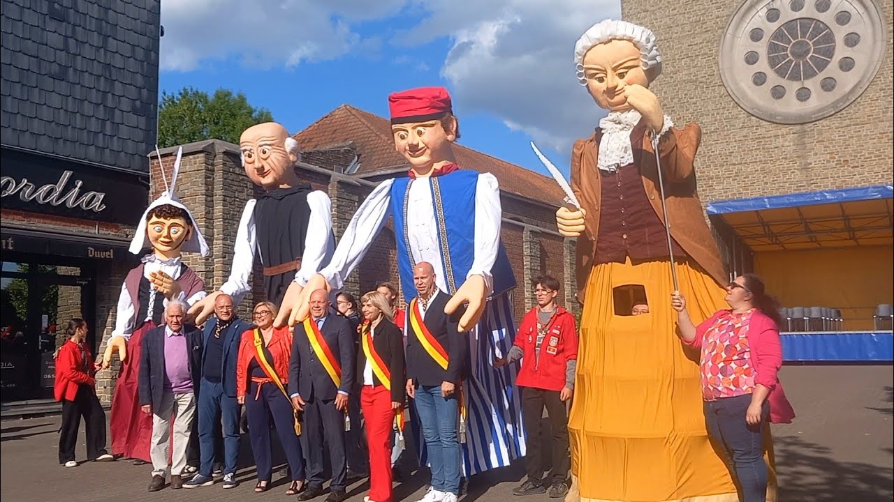 festivités Ascension préparation  Saint-Ghislain 2025