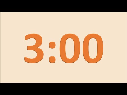 【倒數計時】3分鐘 I 重製版+背景音樂