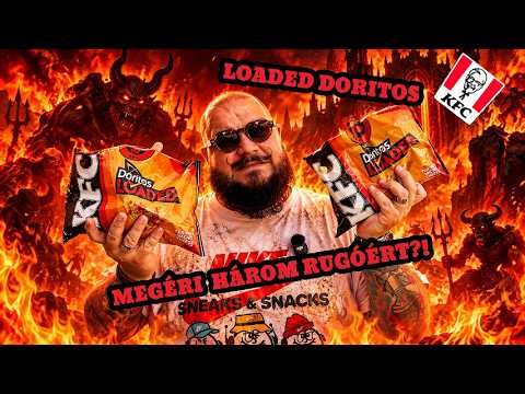 KFC Loaded Doritos Extra Spicy ÉS TEX-MEX TESZT! | Megéri megvenni?