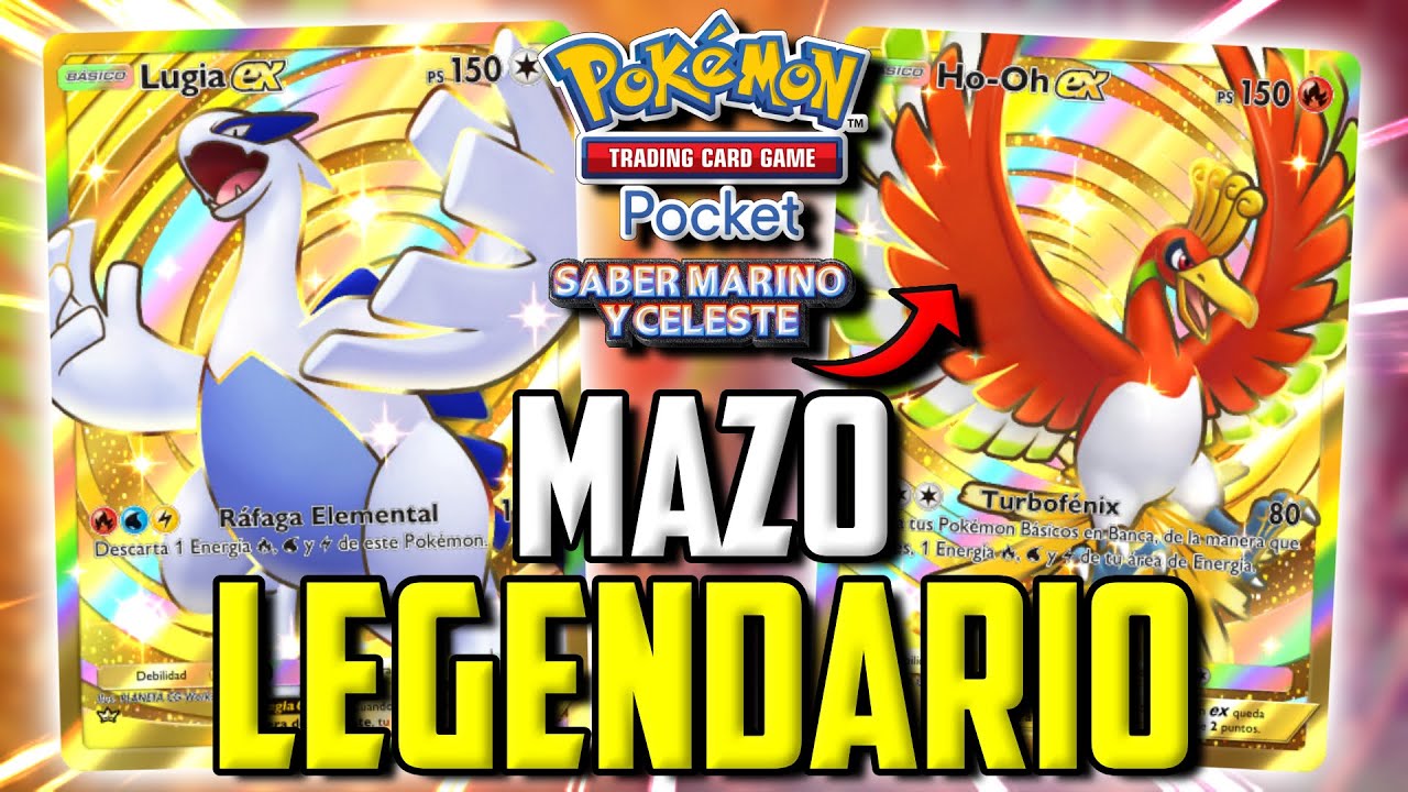 🔥 💧 ⚡ ¡ELEMENTAL! JUGANDO el MEJOR MAZO de HO-OH y LUGIA en POKEMON TCG ...