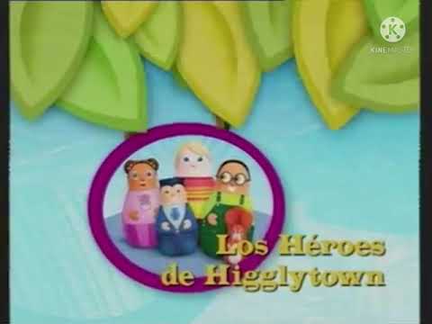 Playhouse Disney Spain A Continuación Bumper (Los Héroes de Higglytown) (2007) (Incomplete Audio)