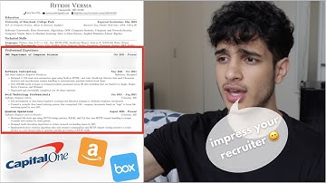 My ULTIMATE software engineer intern resume that got me a high-paying internship!