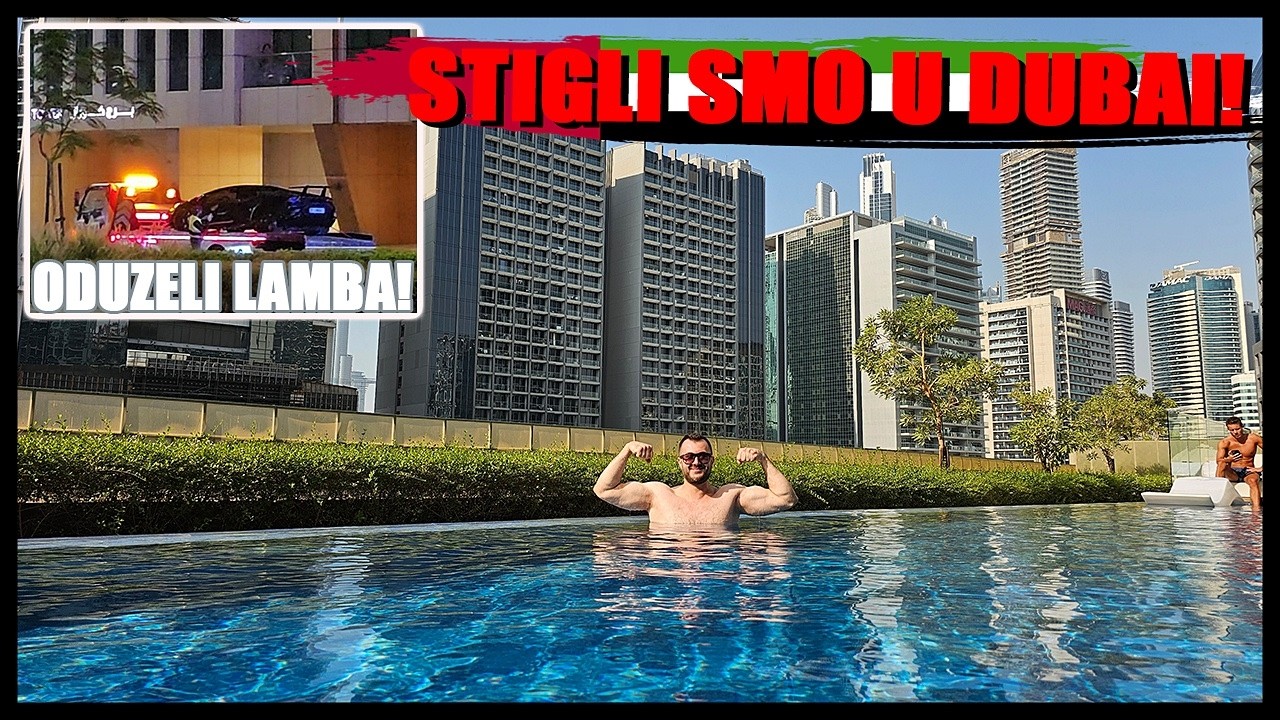 MOJE PRVO PUTOVANJE U DUBAI! POLICIJA ODUZELA LAMBA...