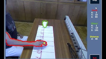 Kinect in Neurorehabilitation: Hand tracking and Object identification