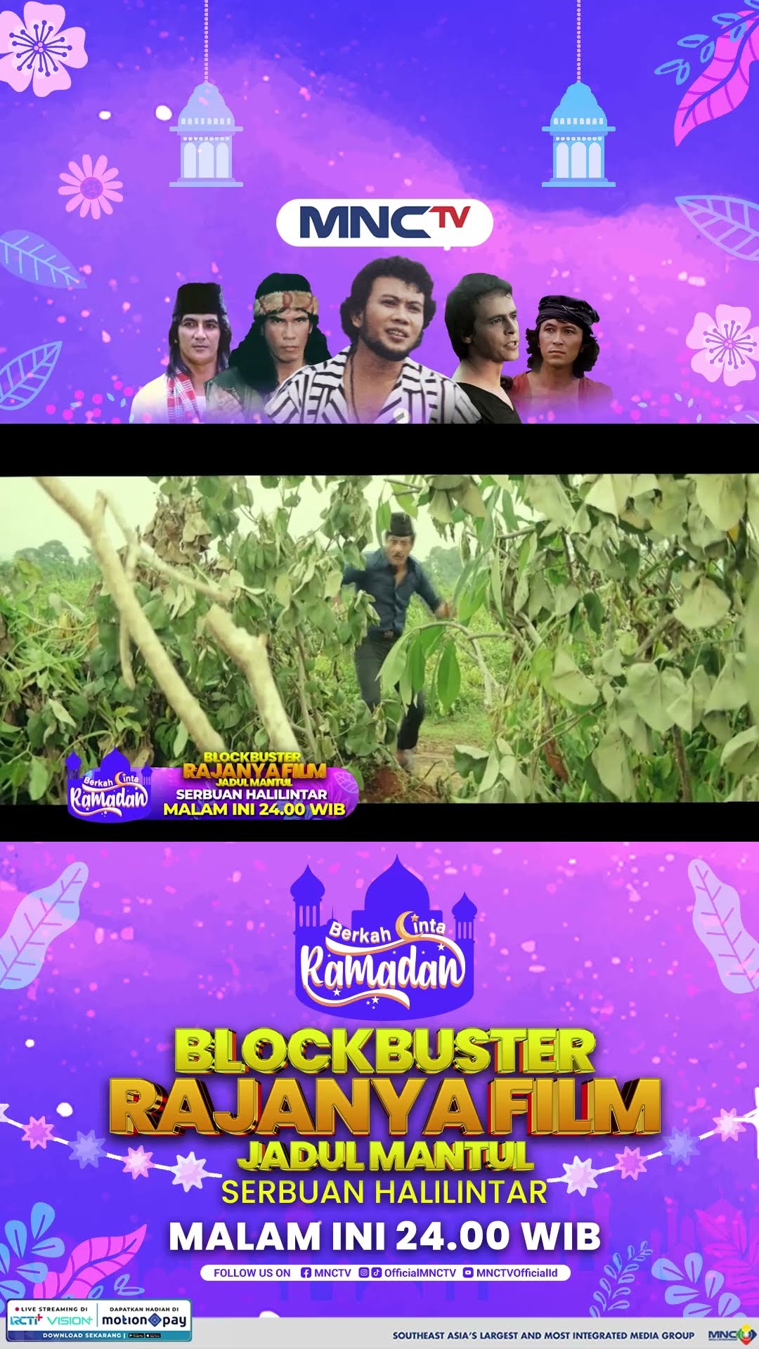 NOSTALGIA BLOCKBUSTER FILM SERBUAN HALILINTAR, MALAM INI DI MNCTV
