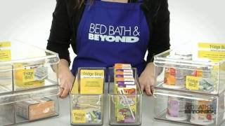 InterDesign Fridge Binz Plastic Refrigerator Bins at Bed Bath & Beyond