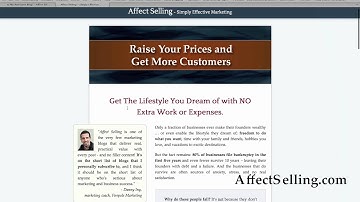 How to Build an Opt In Landing Page - Blog Subscription