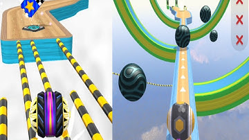 Going Balls Vs Action Balls All Levels Gameplay Android iOS #1 @TechnoGamerzOfficial