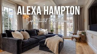 Sophisticated Estate Homes Inspired by Alexa Hampton with Tailored Elegance
