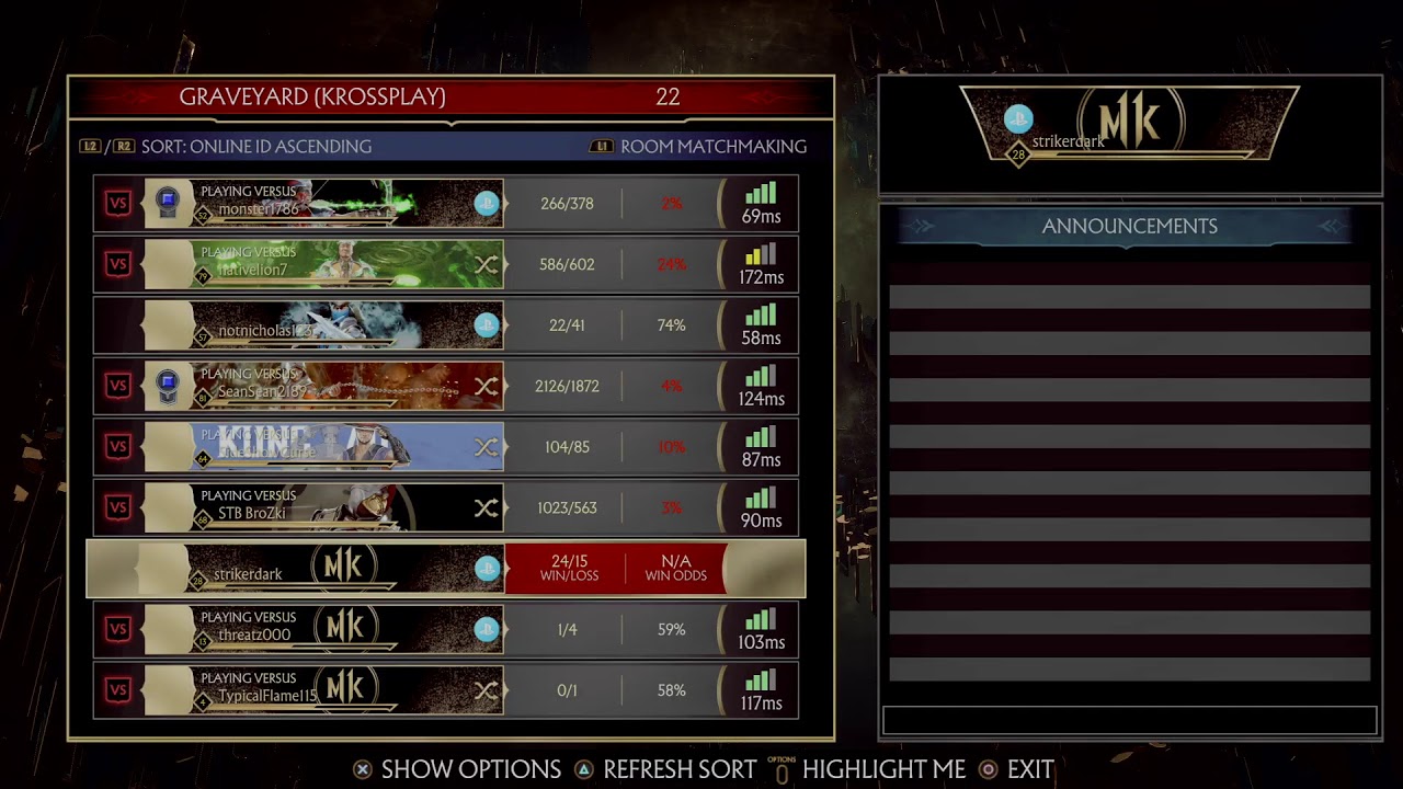 strikerdark's Live PS4 Broadcast