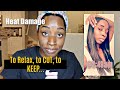 DO NOT CUT Your Heat Damaged NATURAL Hair | LATE NIGHT Recaps with Rae-Rae |UNPOPULAR Opinion 😒