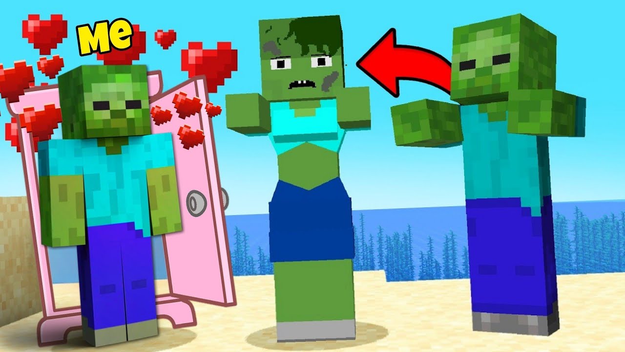 Addicto Turned All MOBS Into GIRLS In Minecraft !!