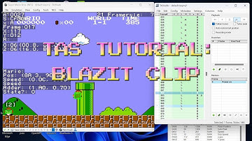 Super Mario Bros TAS Tutorial: Blazit Clip