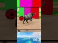 Long Slide Game With Cow Elephant Gorilla Hippopotamus Tiger 3d Animal Game Funny 3d Animals