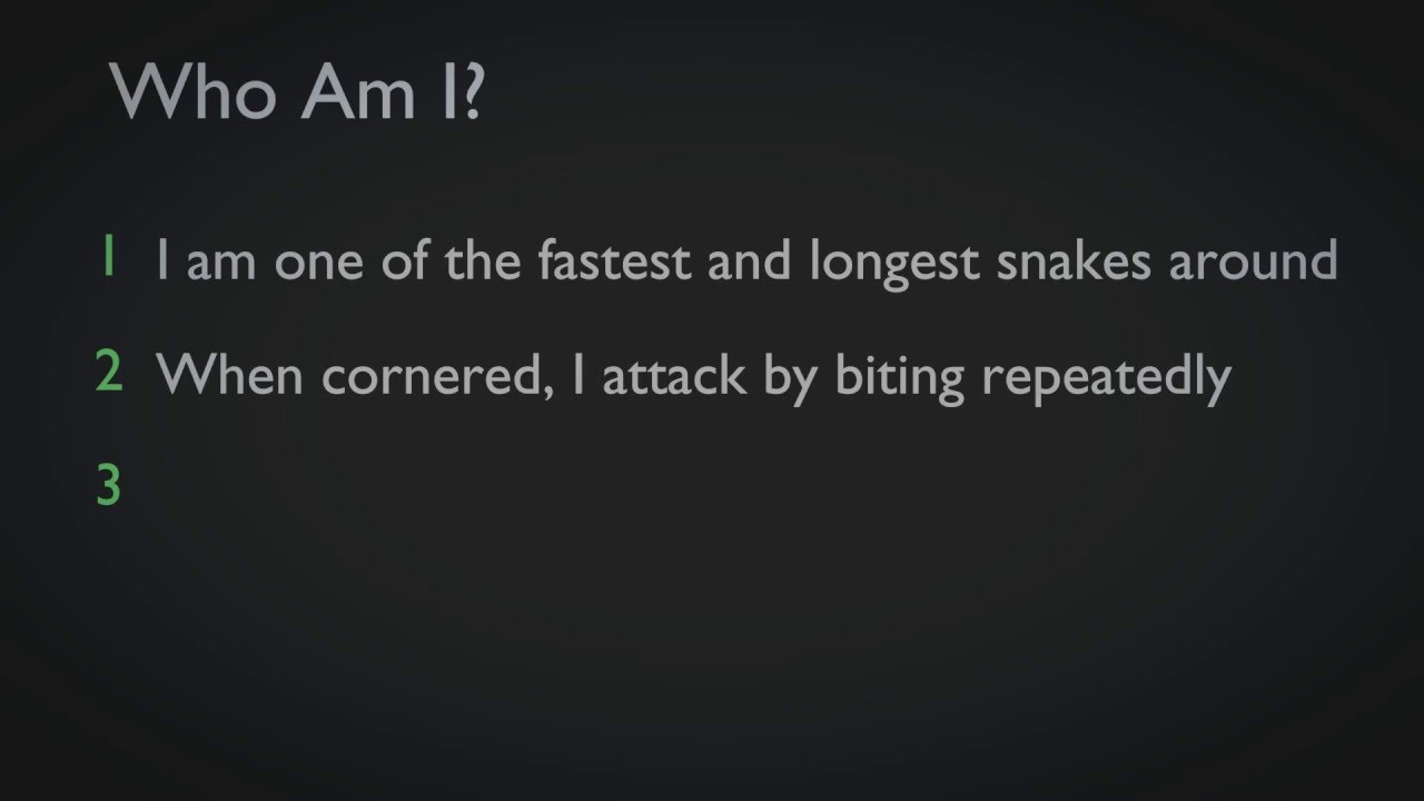 education film Who Am I - Reptiles - 4 - Educational Videos