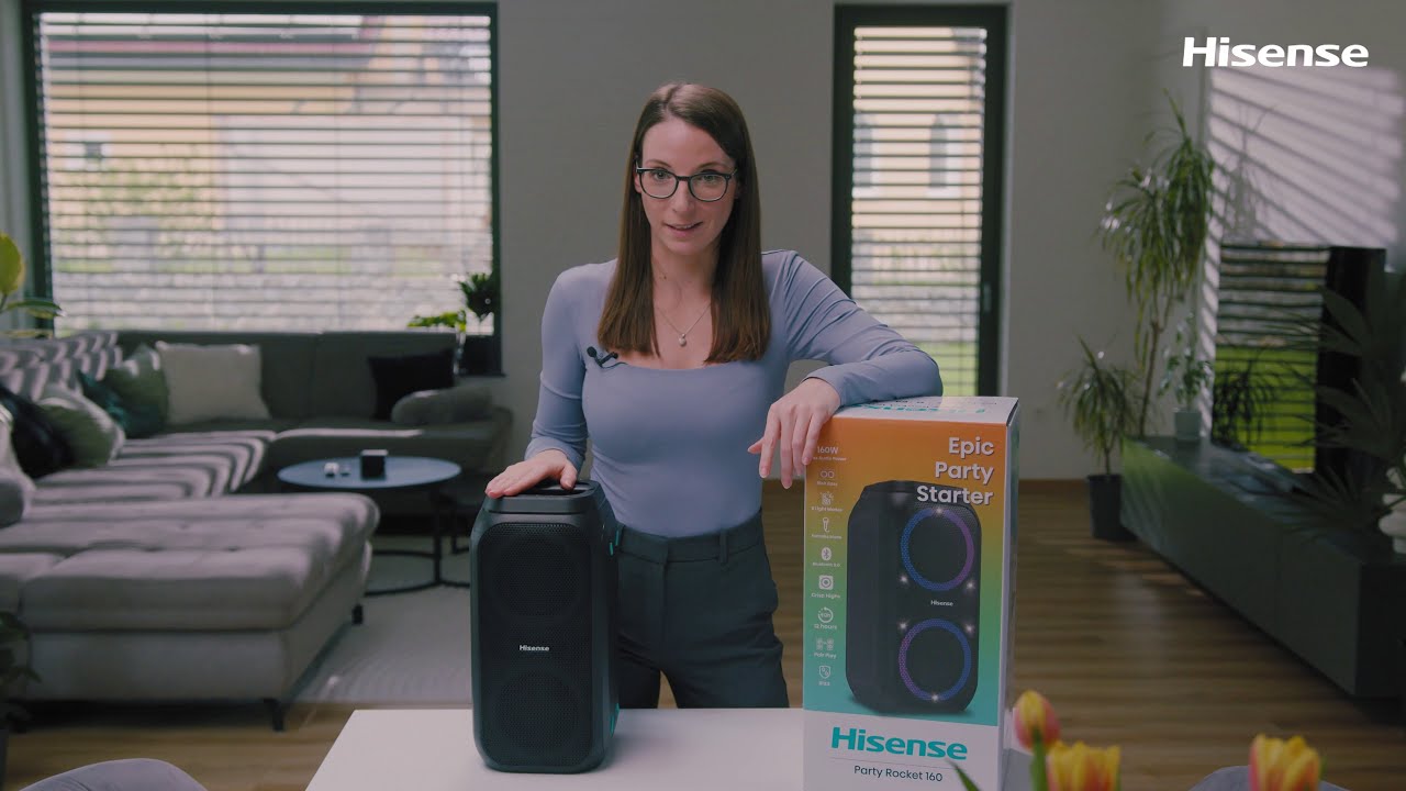 Hisense Party Rocket Portable Bluetooth Speaker