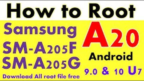 Samsung A205F U7 Android 9 ROOT A205FXXU7ATB2 Succcess