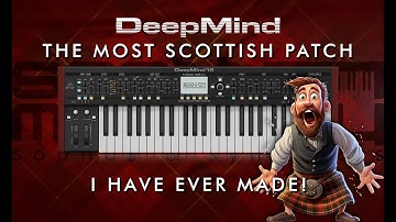 The most Scottish patch I have made on an analog synth :)