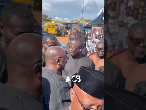 Dr Mahammadu Bawumia Arrives At The Funeral Of Rebecca Nyarko Mensah Viralvideo Trendingshorts