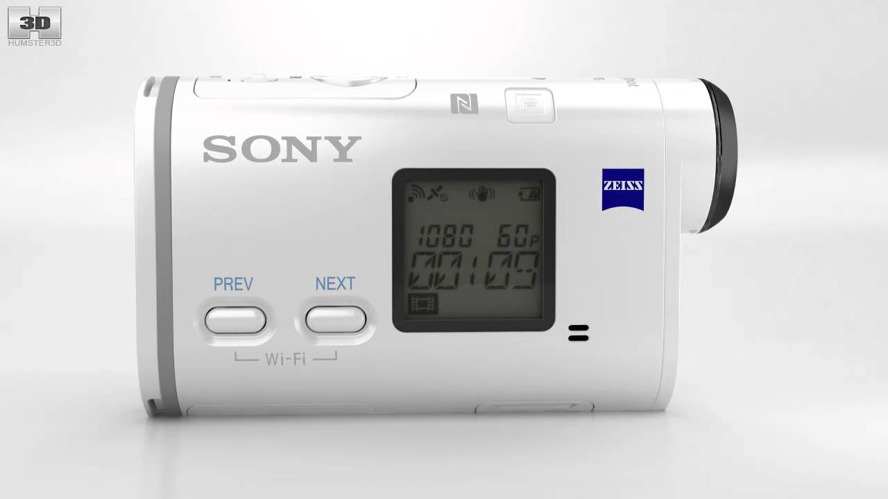 Sony Action Cam FDR-X1000V 4K 3D model by 3DModels.org