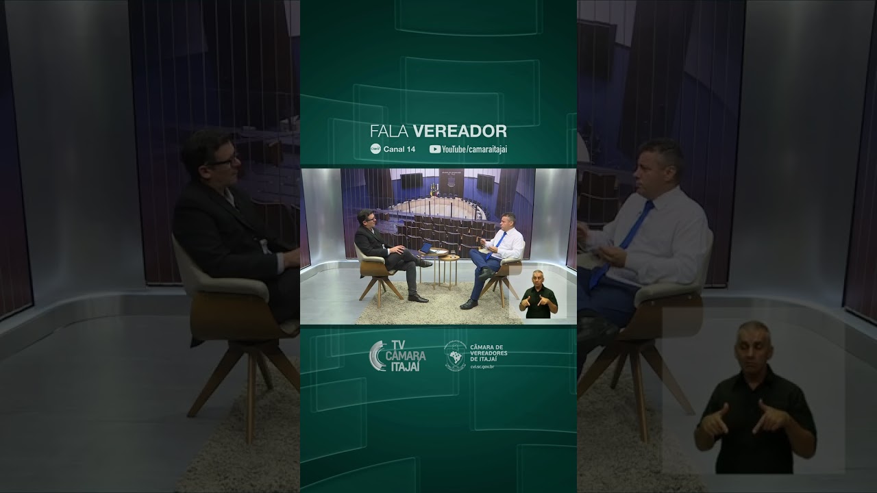 Fala Vereador com Calinho Bombeiro (PL) - Entrevista completa aqui no canal. #tvcamara #shorts