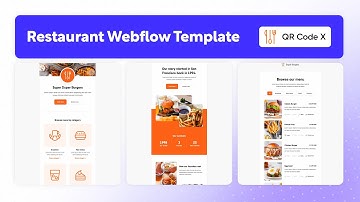 Restaurant Website Template | QR Code X - BRIX Templates