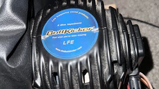 Celebrity “ButtKicker” The silent subwoofer! Expand your infrasonic Home Theater Experience!! Wealth