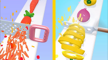 Perfect Slices : All Levels Gameplay - New Update Android, iOS