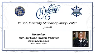 KUMDC Mentoring: Your tour guide towards transition
