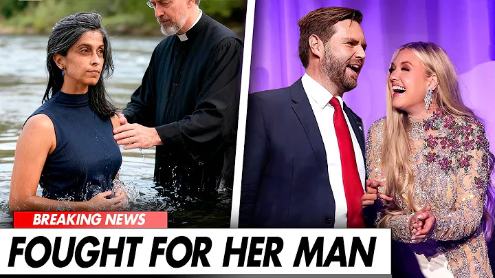 Usha Vance BREAKS Down & Converts To Christianity| Desperate To Keep JD Vance Away From Erika Kirk