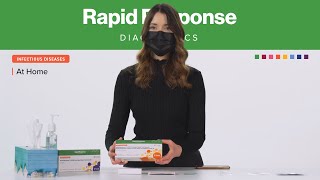 Rapid Response™ COVID-19 Antigen Rapid Test Cassette - At Home Demonstration