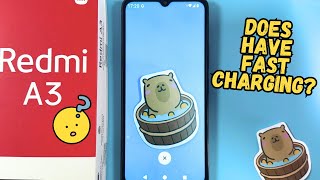 Does the Xiaomi Redmi A3 Support Fast Charging?