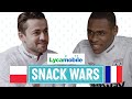 Fabianski  diop swap snacks  snack wars presented by lycamobile france v poland