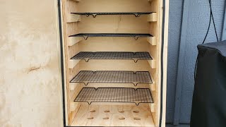 New DIY Cold Smoker/Smoking Cabinet REVEAL!