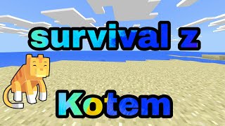 Minecraft survival z Kotem