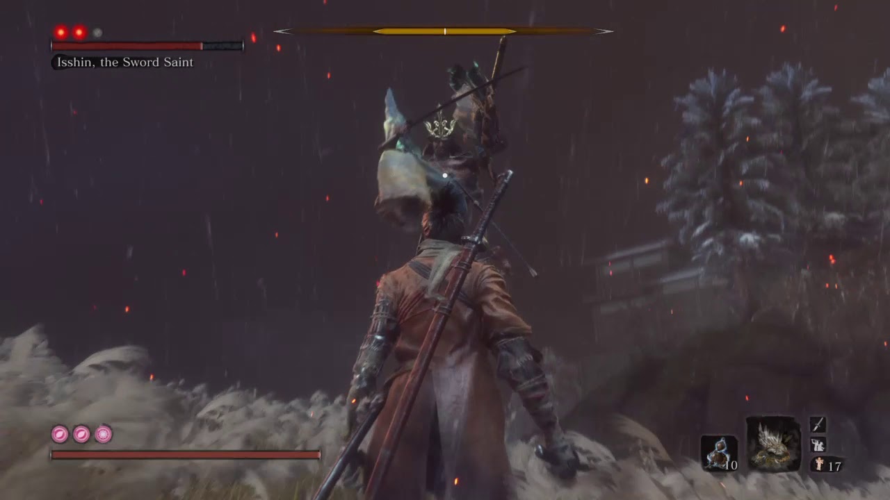 Sekiro: Isshin the Sword Saint (no hit, no deflect, dodge only) - YouTube